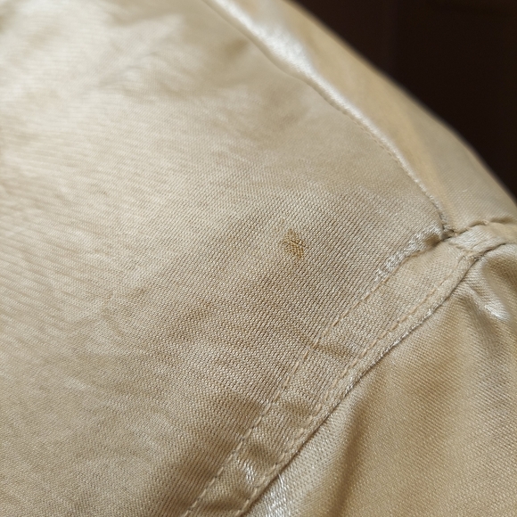 Rothschild Girl's Champagne Gold Puffer Jacket L - Picture 16 of 16